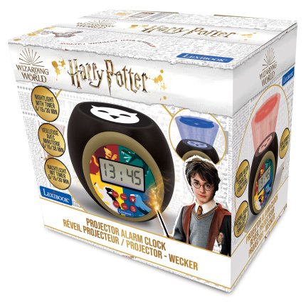 Budík s projektorom - Harry Potter