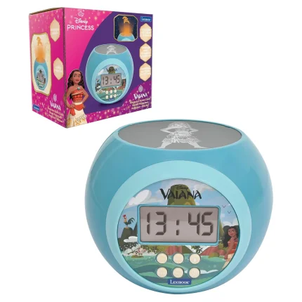 Budík s projektorem - Odvážná Vaiana