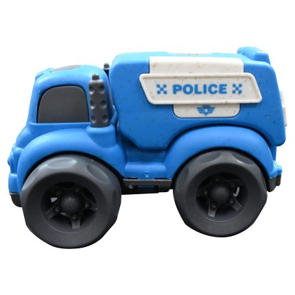 Policajné a hasičské auto z bioplastu 10 cm