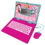 Česko-anglický růžový notebook Tlapková patrola