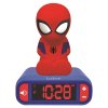 Budzik z nocnym światłem 3D - Spider-Man