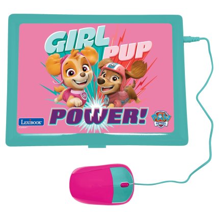 Frans-Engels roze educatieve notebook PAW Patrol