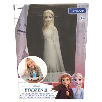 Luce notturna LED 3D design Elsa 13 cm
