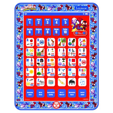 Deutsch-Englisches Lern-Tablet - Spidey und seine Super-Freunde