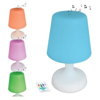 Vodootporni zvučnik u obliku stolne lampe s LED svjetlom