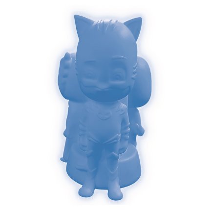 Oblikovalska 3D-nočna lučka LED PJ Masks – Pižamarji, 20 cm