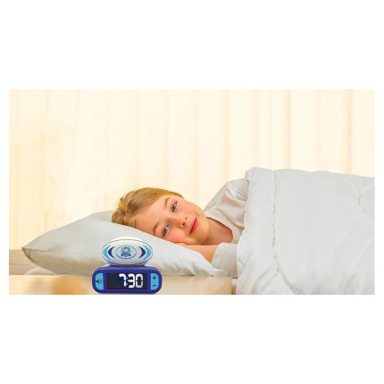 Alarm Clock with 3D Night Light Rugby Ball