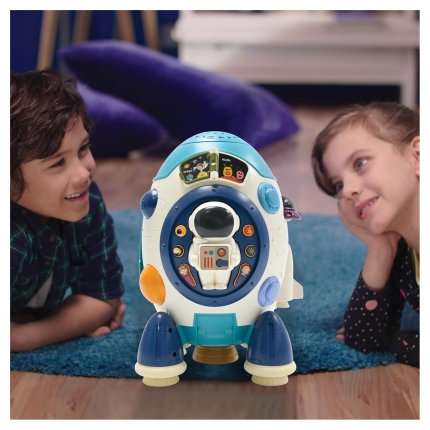 French-English Interactive Rocket Jupiter with Star Projector