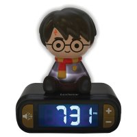 Wekker met 3D nachtlampje Harry Potter