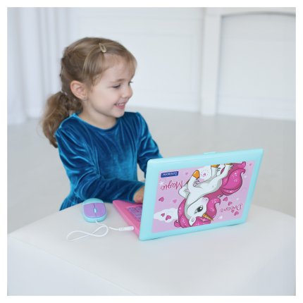 Notebook educativo francese-inglese Unicorno