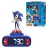 Alarm Clock with Sonic the Hedgehog 3D Night Light