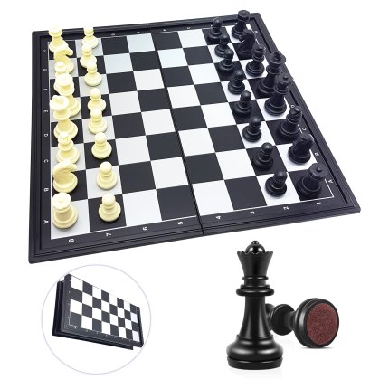 Magnetic Foldable Chess Game Chessman Classic