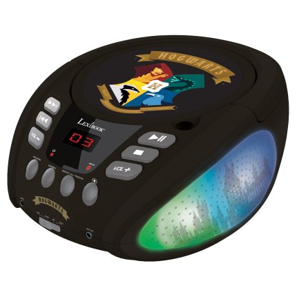 Lettore CD Bluetooth con luci Harry Potter