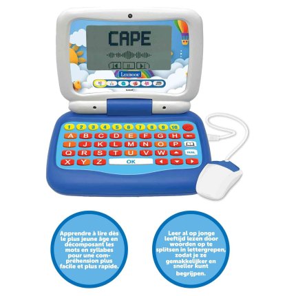 Dutch-French Talking Laptop with 40 Activities