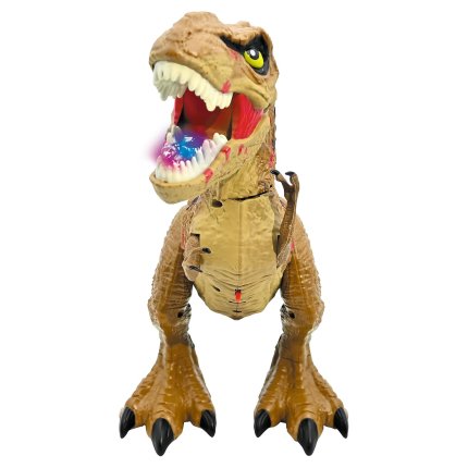 Afstandbestuurbare dinosaurus T-Rex bestuurd door gebaren met geluids- en lichteffecten