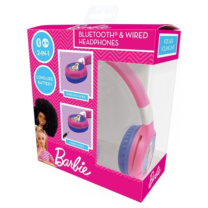 Słuchawki bezprzewodowe składane Barbie