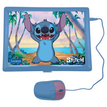 Francosko-angleški izobraževalni prenosnik Disney Stitch