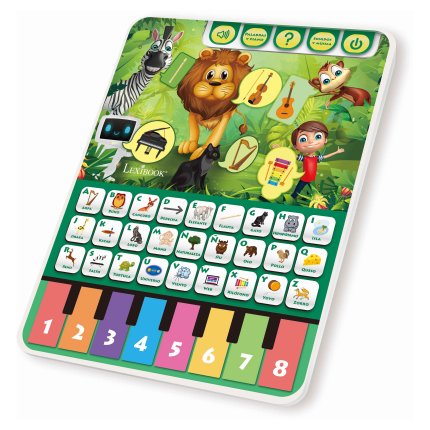Educational Talking Tablet with Piano (Spanish Version)