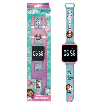 LED-Armbanduhr Gabbys Puppenhaus