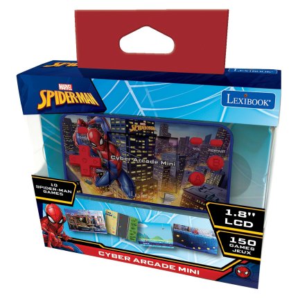 Herní konzole Cyber Arcade Pocket 1,8" - 150 her - Spider-Man
