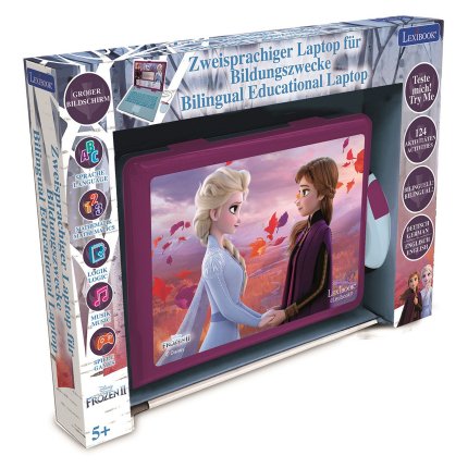Česko-anglický vzdělávací notebook Ledové království