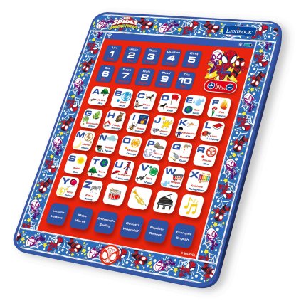Tablet edukacyjny francusko-angielski Spidey i Super-Kumple