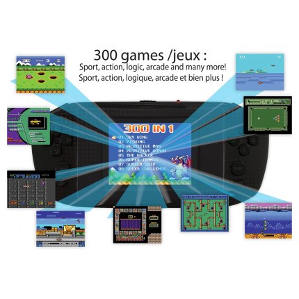 Igralna konzola Power Cyber Arcade 2,8" - 300 iger