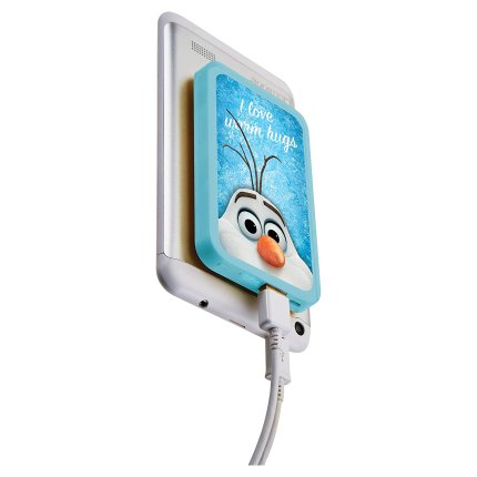 Power banka 4 000 mAh s prísavkami Ľadové kráľovstvo
