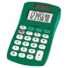 8-Digit Solar Pocket Calculator Green