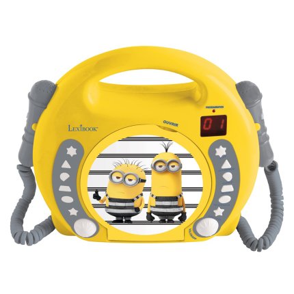 Prijenosni CD player s 2 mikrofona Malci