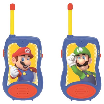 Walkie Talkies up to 120 m - Super Mario