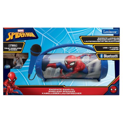 Boombox Speaker with Microphone - Spider-Man