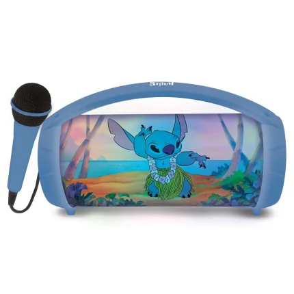 Reproduktor s mikrofónom Boombox - Disney Stitch