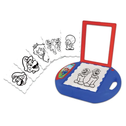 Kreslicí projektor se šablonami - Super Mario