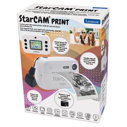 Aparat de Fotografiat Instant pentru Copii StarCAM cu Imprimantă