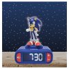 Alarm Clock with Sonic the Hedgehog 3D Night Light
