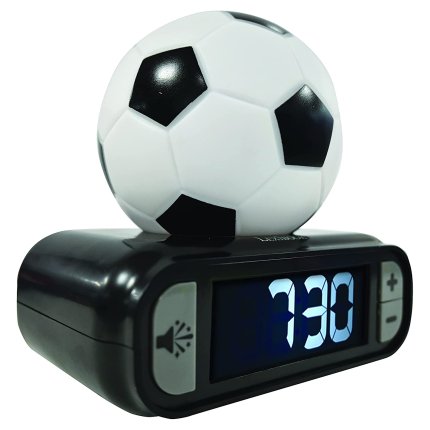 Despertador con luz nocturna 3D - Fútbol