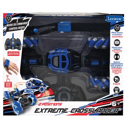 Auto stunt Extreme Crosslander con batteria extra