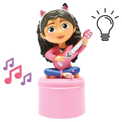 Luz nocturna con altavoz La casa de Muñecas de Gabby