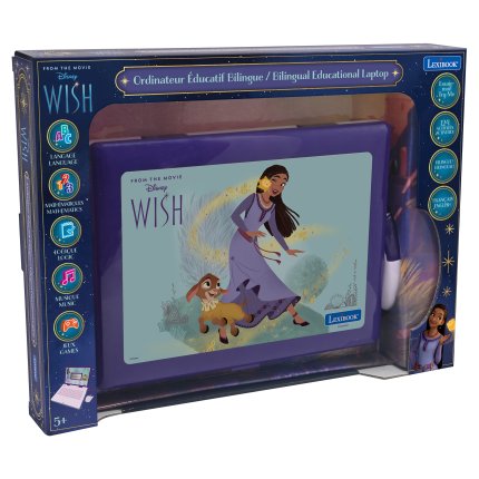 Francúzsko-anglický vzdelávací notebook - Disney Prianie