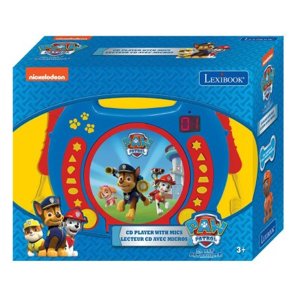 PAW Patrol Portable CD Player with 2 microphones