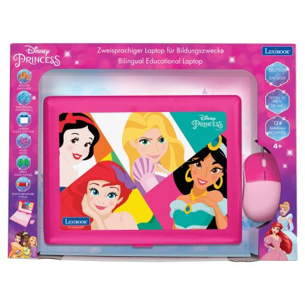Deutsch-Englisches Lern-Notebook - Disney-Prinzessin