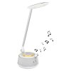 Lampada da tavolo LED con altoparlante
