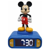 Despertador con luz nocturna 3D - Mickey Mouse