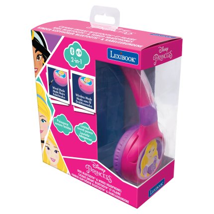 Opvouwbare draadloze hoofdtelefoon - Disney Prinsessen