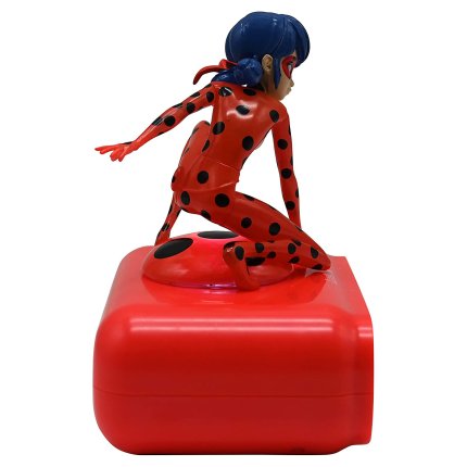 Alarm Clock with 3D Night Light - Miraculous: Ladybug & Cat Noir