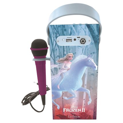 Draagbare luispreker met microfoon Disney Frozen