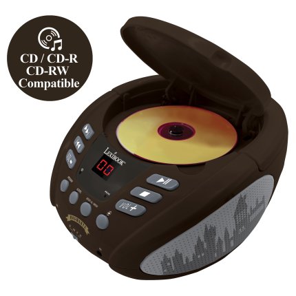 Bluetooth CD Player with Lights - Harry Potter
