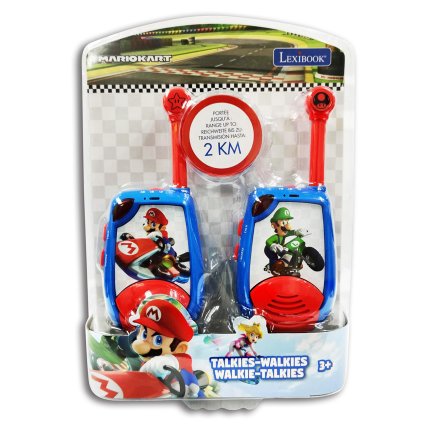 Digitale walkietalkies met een bereik tot 2 km - Mario Kart