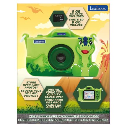 Dječji fotoaparat i kamera s navlakom dinosaura